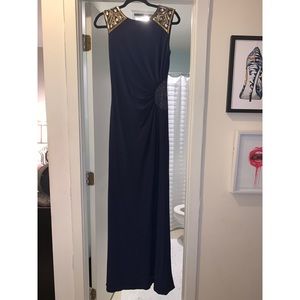 JS Collection Blue Gown
